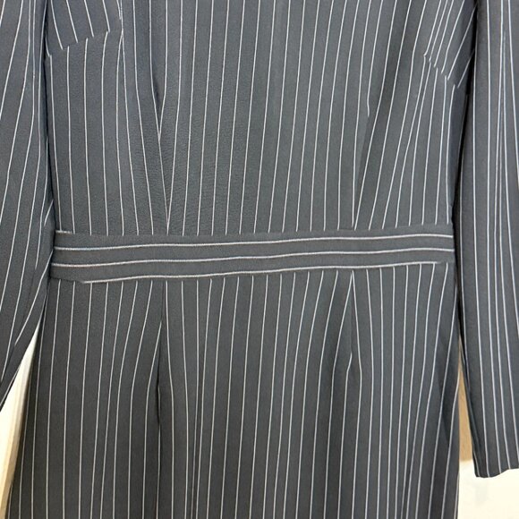 Ali & Jay dress Black Striped Long Sleeve Midi Dress Midi  LIKE NEW, S Women - Picture 4 of 7